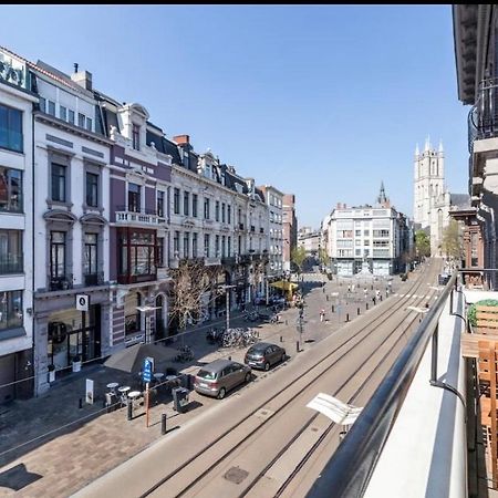 Modern Appartement In Hartje Gent Екстериор снимка