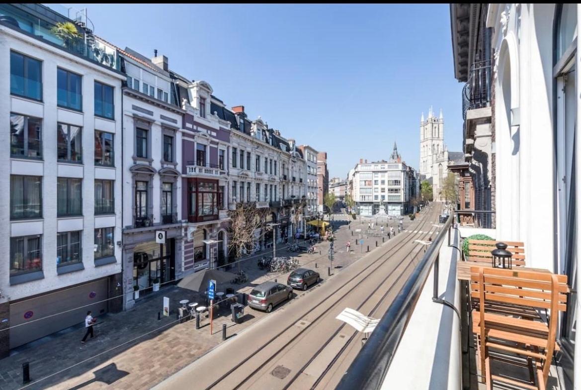 Modern Appartement In Hartje Gent Екстериор снимка